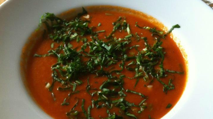 Wild Garlic Tomato Soup