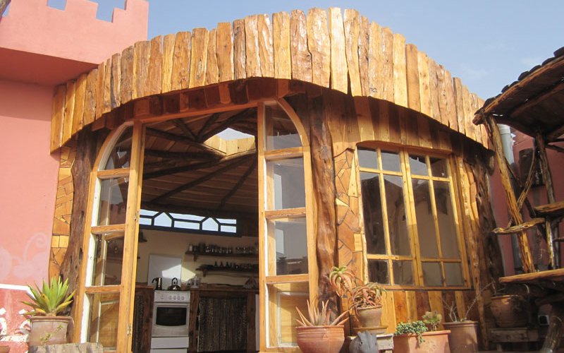 Terrace - new hobbithouse kitchen