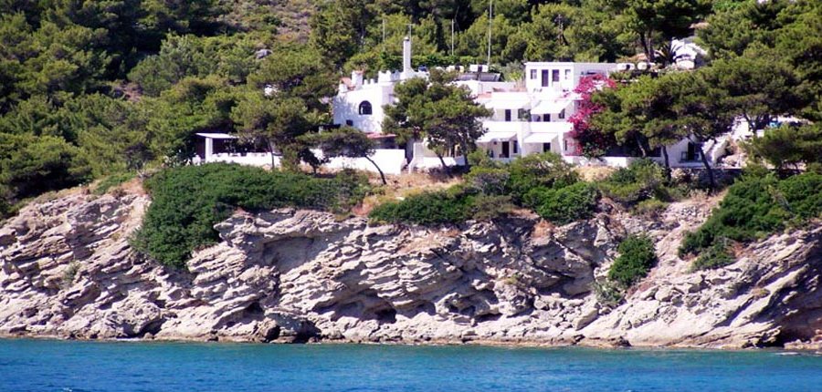 Above the sea