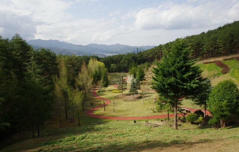 遊歩道展望台