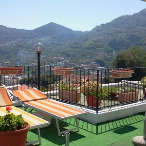 Part of the Hostel Sundeck