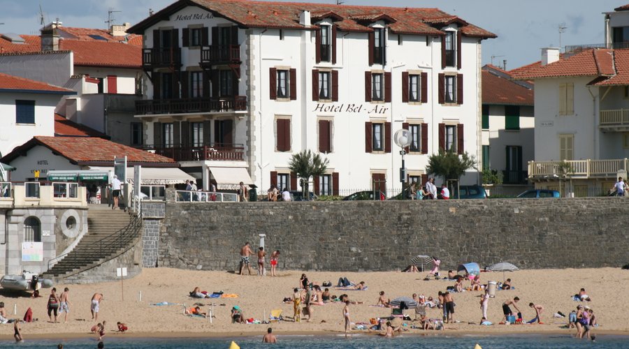 hotel depuis la baie