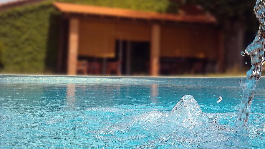 Swimming Pool and Bar entrance