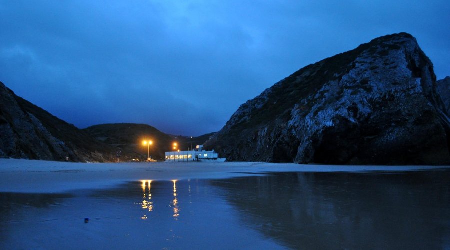 The restaurant is the only in Praia da Adraga