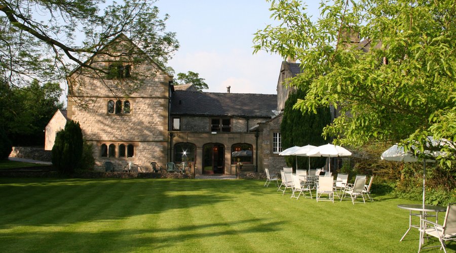 Biggin Hall from the lawn