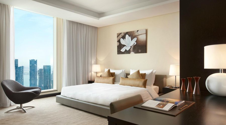 The master bedroom of a Three Bedroom Suite