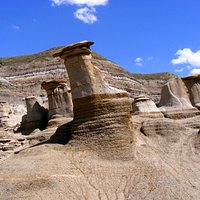 Hoodoos near Drumheller Alberta