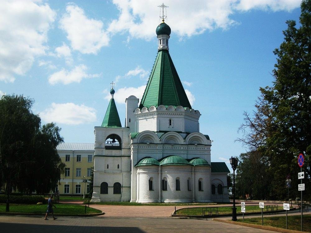 Михайло архангельский. Ситкинский Михайло-Архангельский собор. Комплекс Михайло-Архангельского собора. Шатровые храмы в Нижнем Новгороде. Mikhailo-Archangel Cathedral Нижний Новгород.