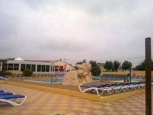 Piscine et plage