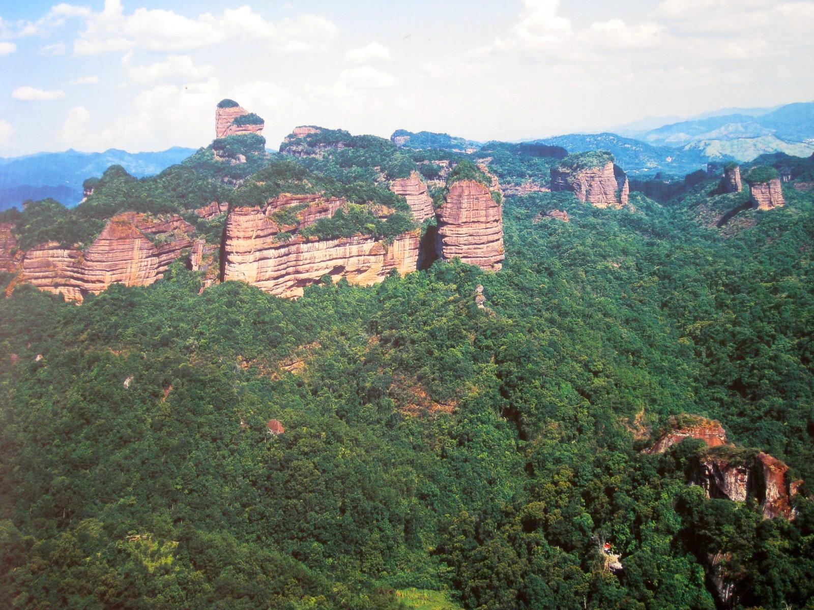 SHAOGUAN DANXIA MOUNTAIN GEOPARK (Renhua County): Ce qu'il
