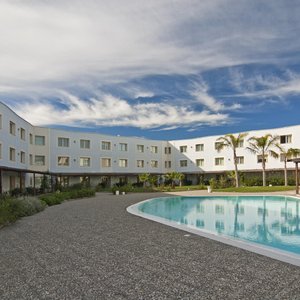 vista piscina dalla camera