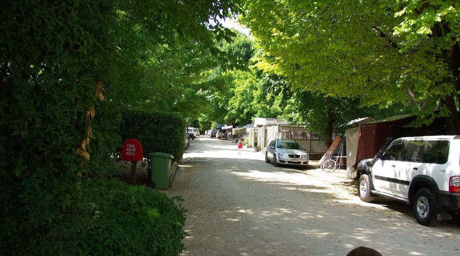 Our beautiful leafy green park is a perfect place for a stay