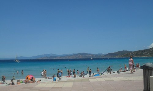 spiaggia de l'ile rousse
