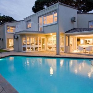 View of the pool  and entertainment area