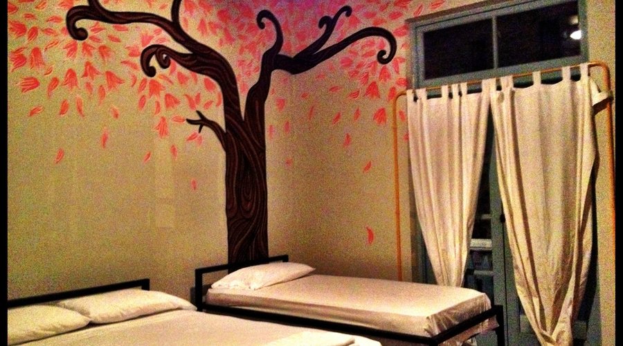 Incredible tree mural in my room!