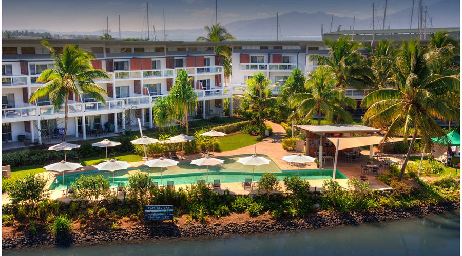 Exterior view of the resort