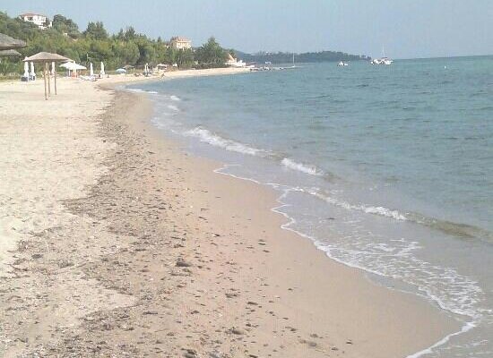 spiaggia a 300 mt da albergo