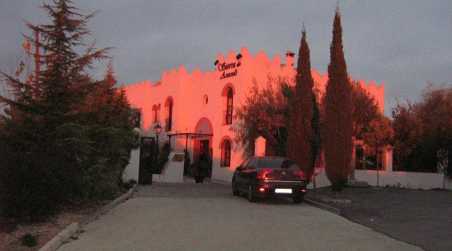 atardecer en sierra de araceli