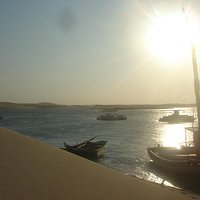Vista de cima das dunas de Mundaú