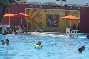 Piscina y playa