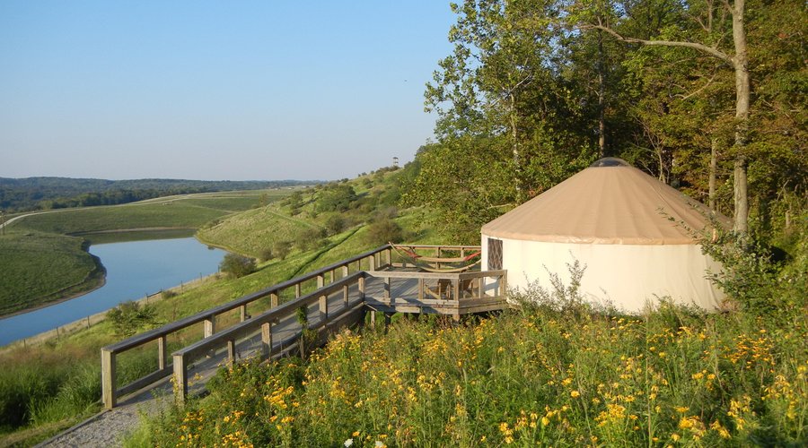 The Grand Yurt on Nomad Ridge at The Wilds
