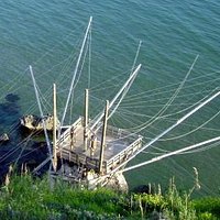 Il trabucco visto da Corso Giannone