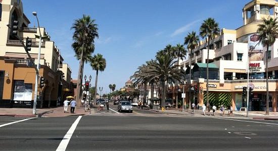 Downtown Huntington Beach CA