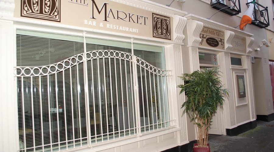 Front entrance to The Market Bar!