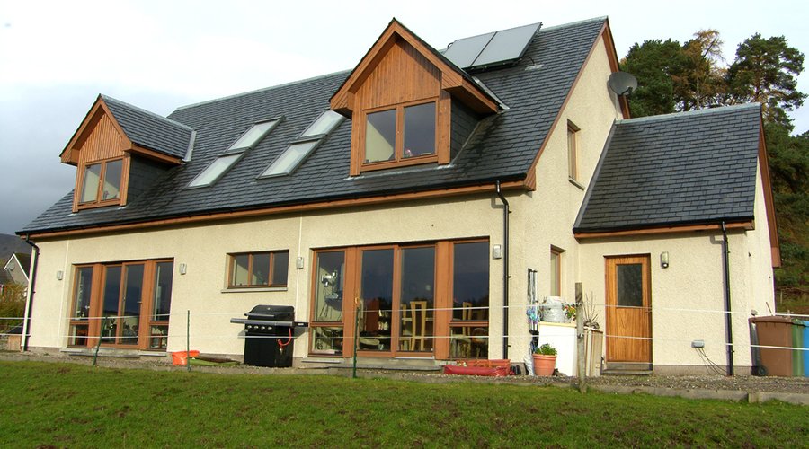 House frontage.