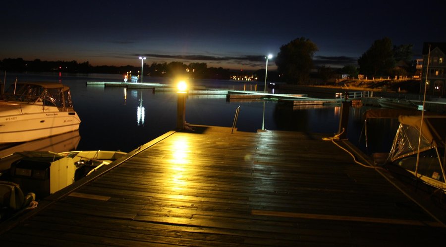 Quiet nightfall
