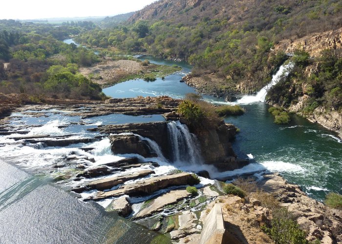 View of from the dam wall
