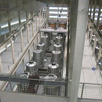 Inside the winery