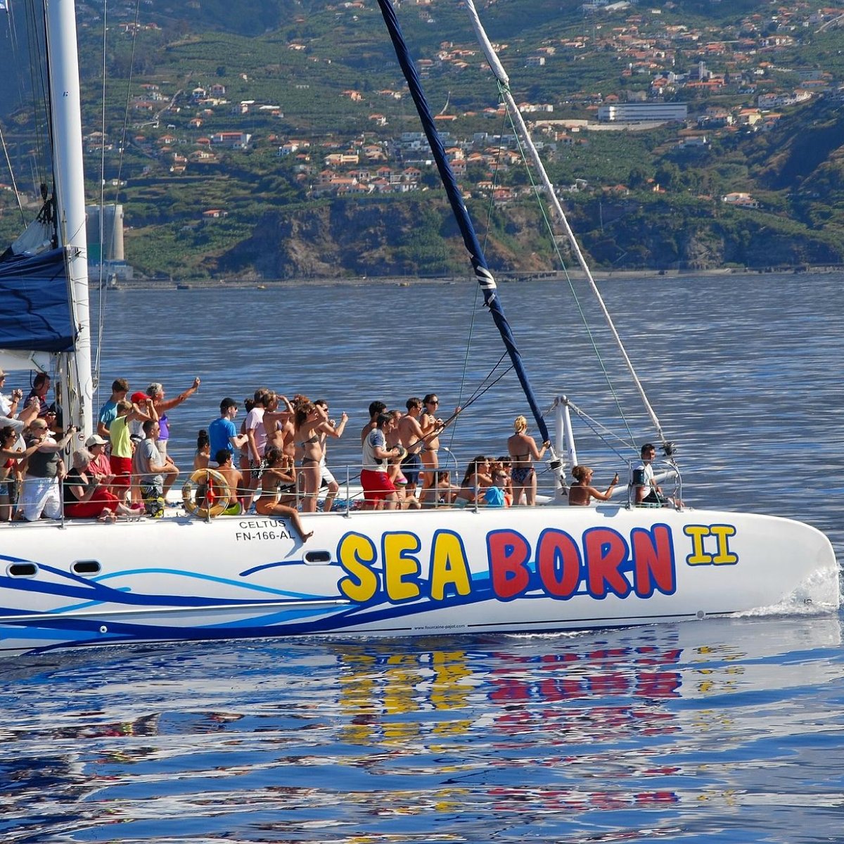 seaborn catamaran office at funchal marina