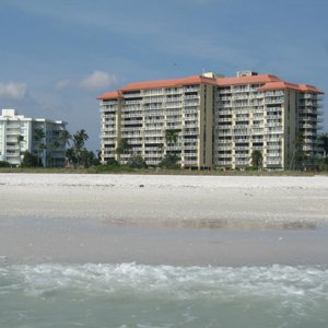 View from the beach