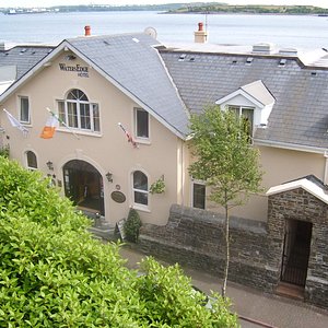 The WatersEdge Hotel and Cobh Harbour