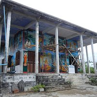 Templo que se usó como cárcel en Phnom Sampeau