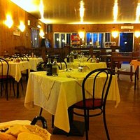 Sala da pranzo, sobria ma confortevole