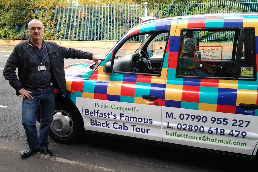 black cab tour belfast paddy campbell