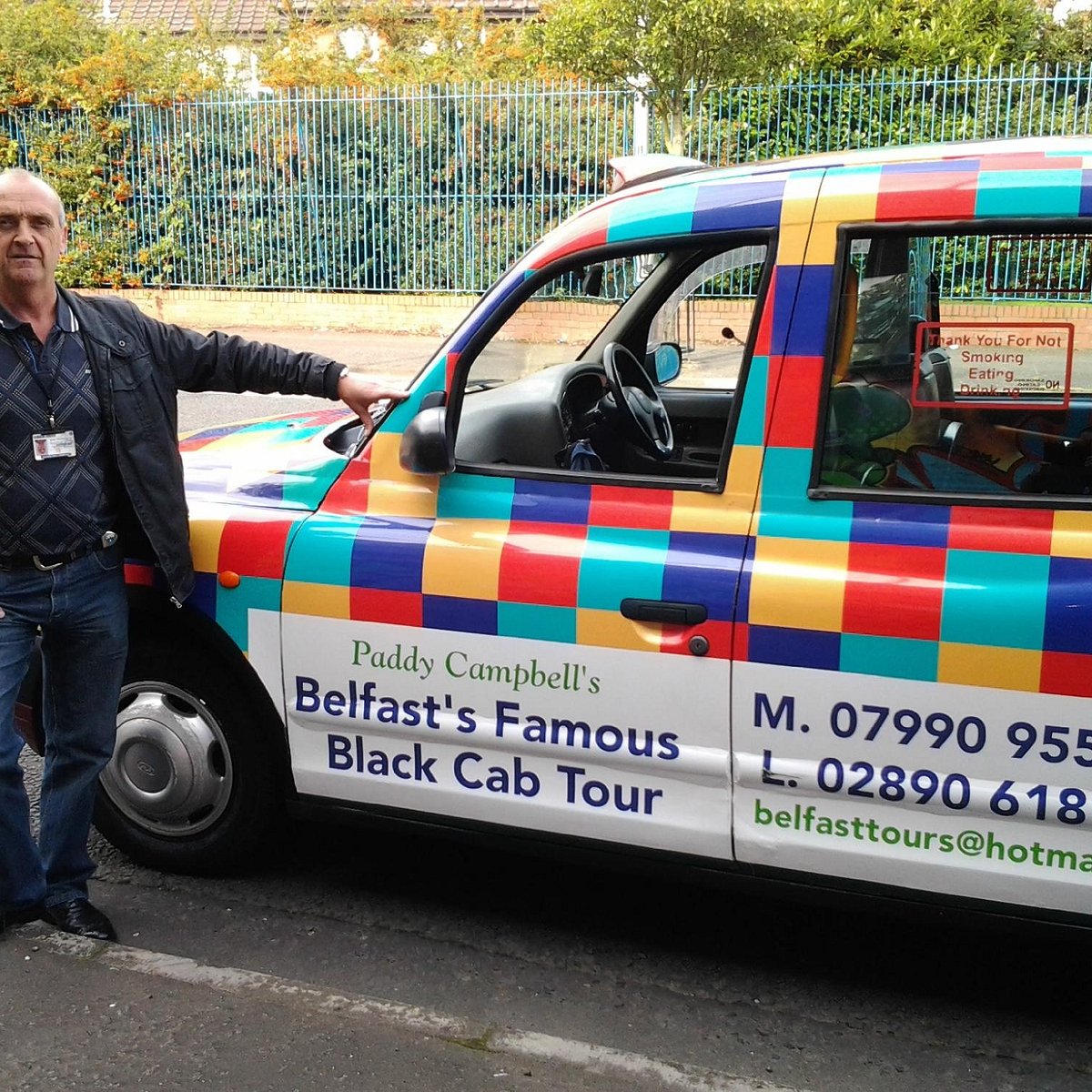 cab tours belfast famous black taxi tours