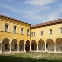 Il cortile interno del museo