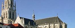 De Grote Kerk gezien vanaf de Grote Markt, Breda
