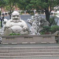 The Buddha at the entrance