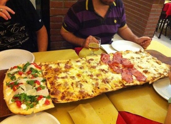 80cm per sei persone
