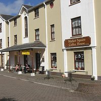 Tables outside recommended on a sunny day