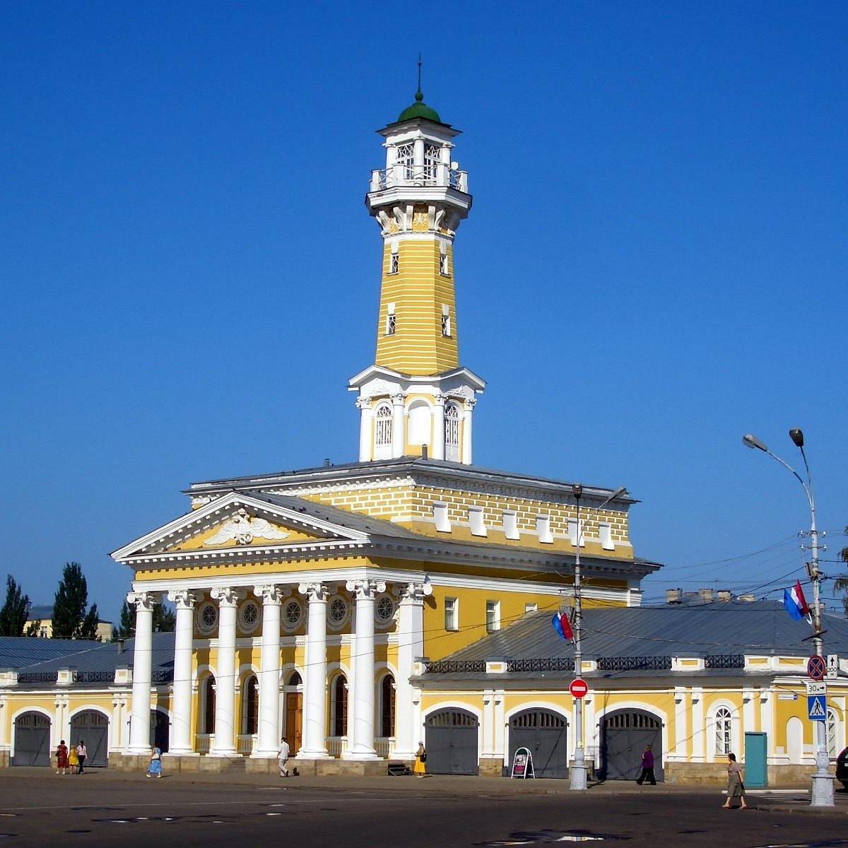 Пожарная каланча в костроме фото