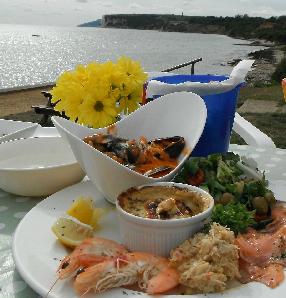 THE BEACH HUT BAR AND SEAFOOD KITCHEN, Bembridge - Restaurant Avis