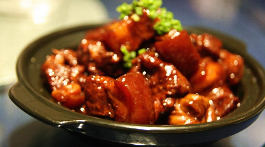 braised pork
