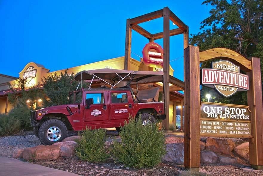 Adventure center. Moab.