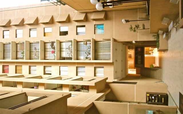 Fachada interior