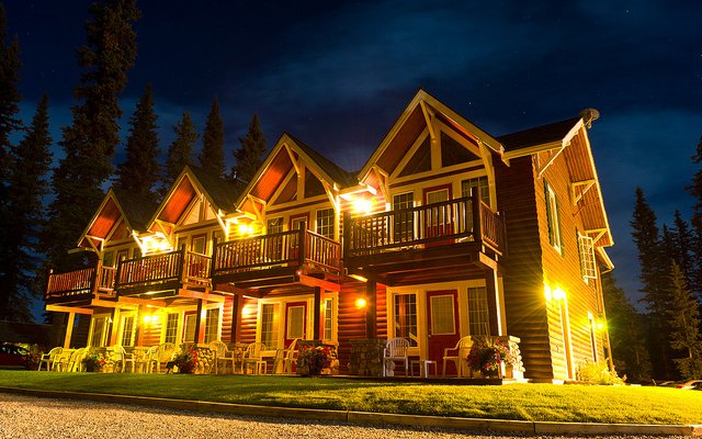 Lodge at Night